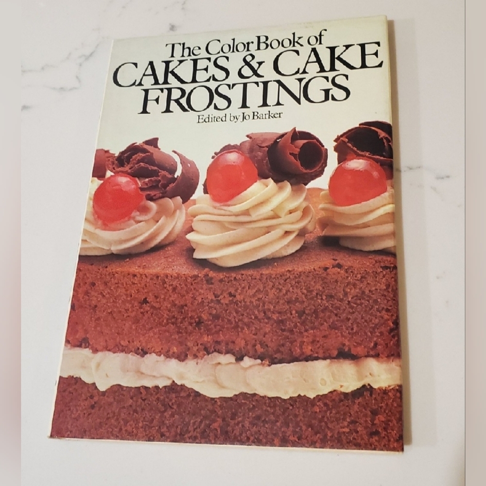 BOGO Vintage.The Color Book of Cakes & Cake Frostings